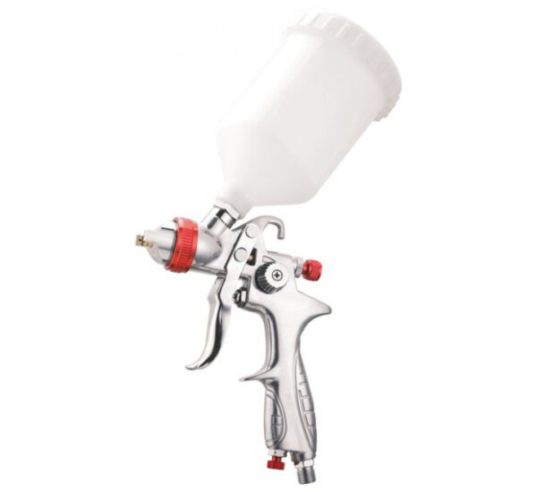 Air Craft Spray Gun  High Volume Low Pressure (Hvlp) 1.4mm Nozzle 600Cc Plastic Cup