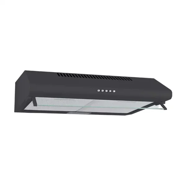 Defy Slimline 600 Cooker Hood - Black - DCH290